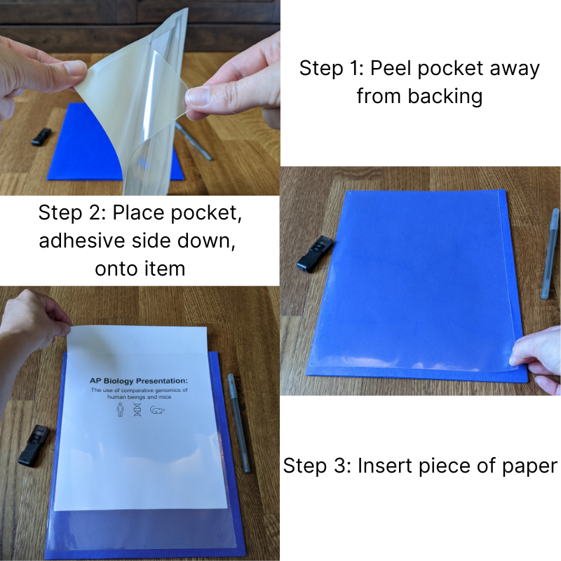 peel & place letter size