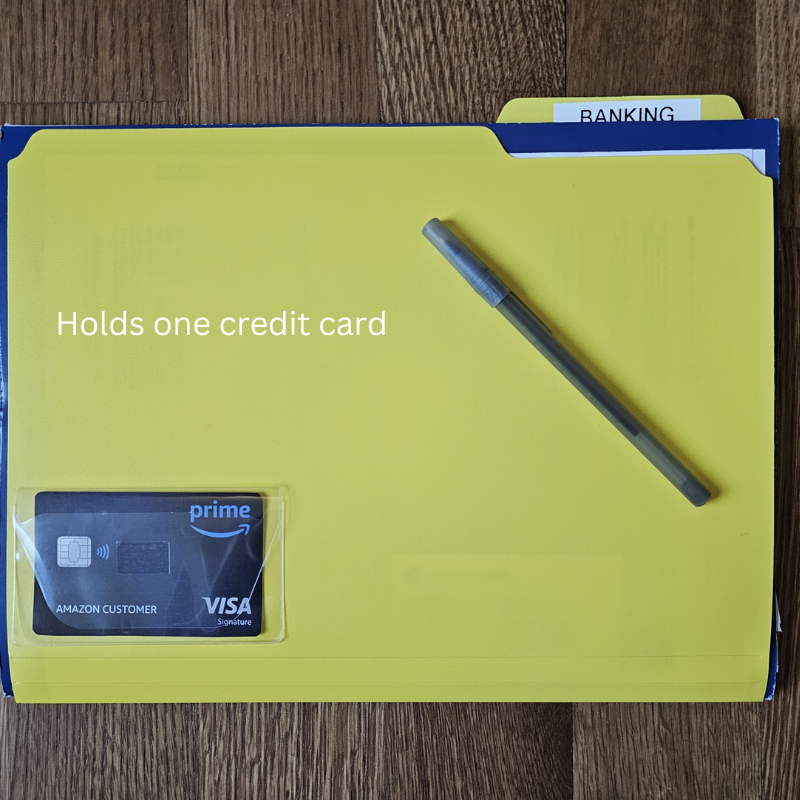 one credit card
